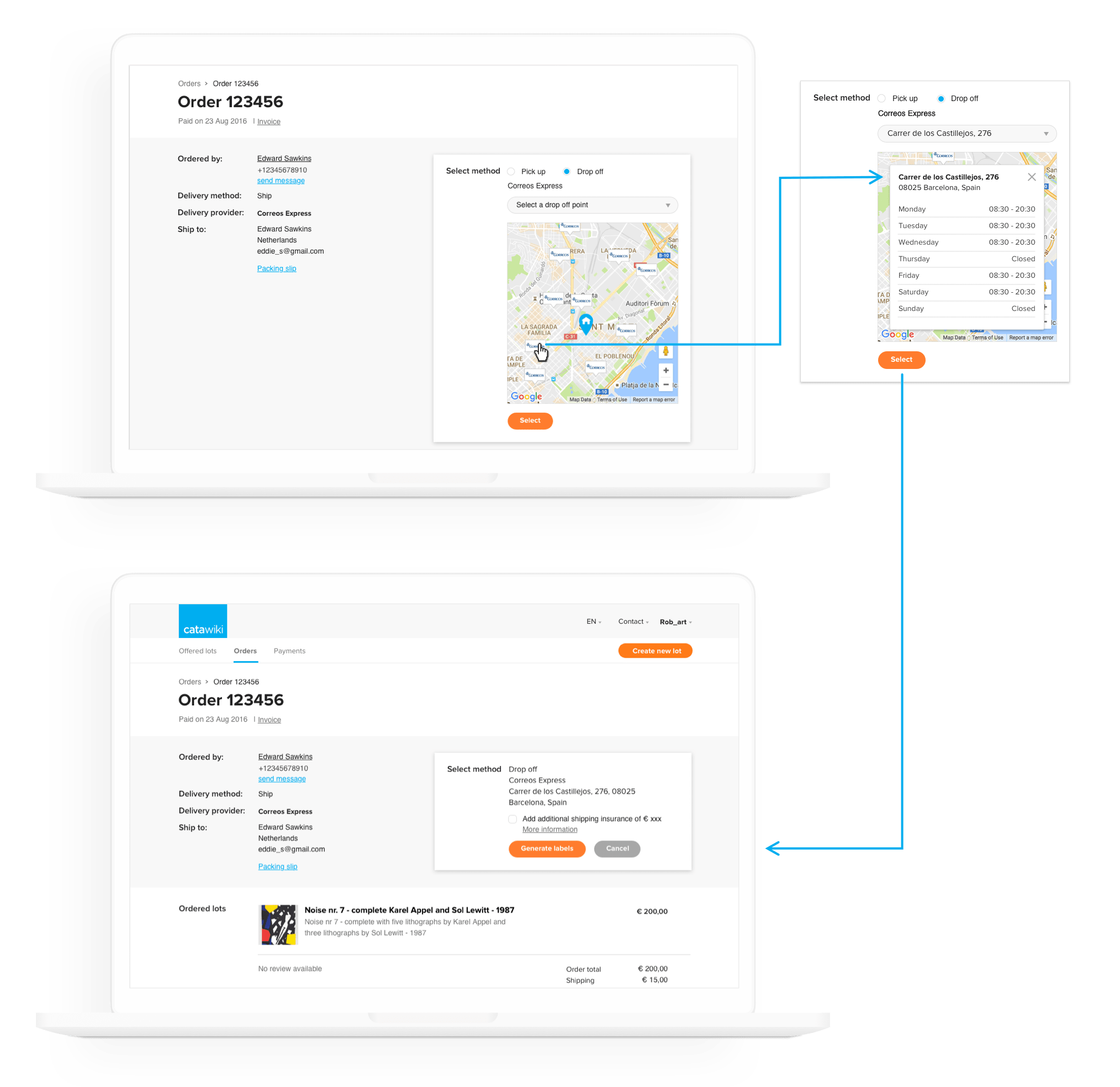 integrated shipping tools