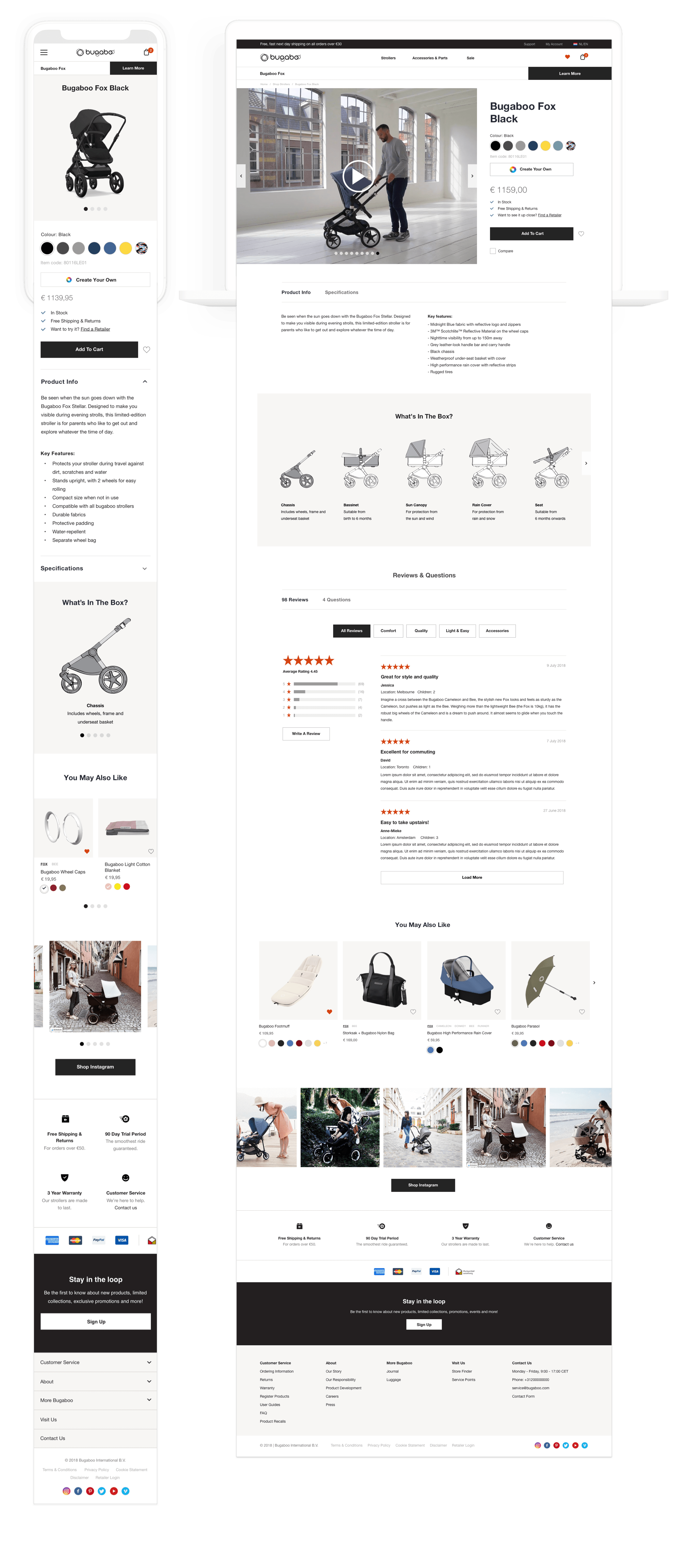 bugaboo product page