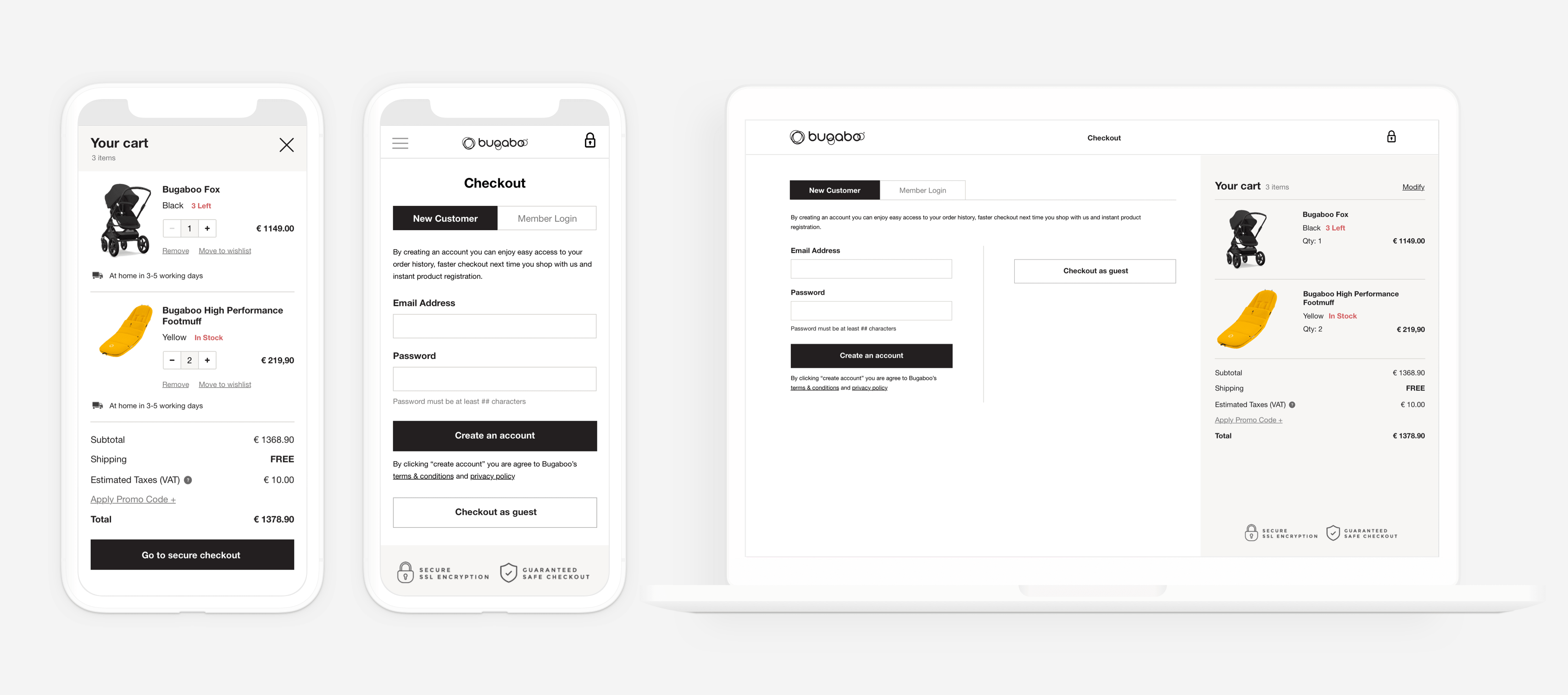 bugaboo future checkout